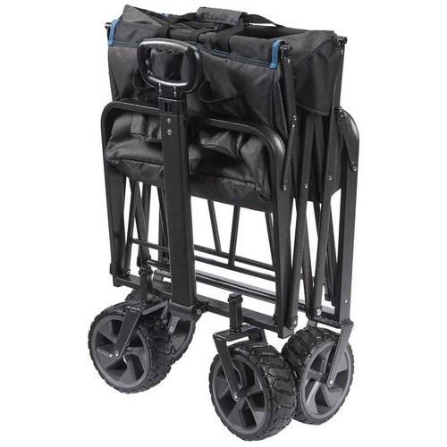 Mac Sports XL Folding Wagon With Brakes Easy Fold Steel Frame AU - Picture 2 of 5