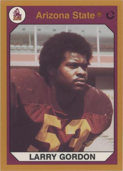 1990 Collegiate Collection Arizona State Sun Devils Larry Gordon #22 - 1 of 2