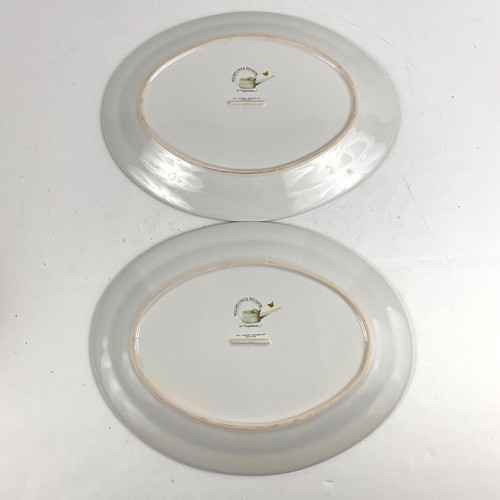 Marjolein Bastin Wildflower Meadows Lot of 2 Used Serving Platters - Hallmark - Picture 4 of 6