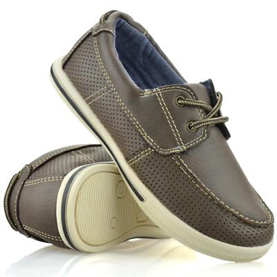 Jungen Kinder Freizeit Sommer Schnürung Smart Walking Schule Turnschuhe Bootsschuhe Größe