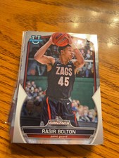 Rasir Bolton Rookie Rc 2022-23 Bowman Chrome University 1st #12 Gonzaga Bulldogs