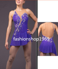 ice figure skating competition dress Gymnastics costume dance Dress dyeing