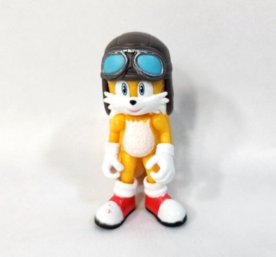 2022 JAKKS Sonic The Hedgehog 2 The Tornado Playset Plane Tails Figure Only 2.5''