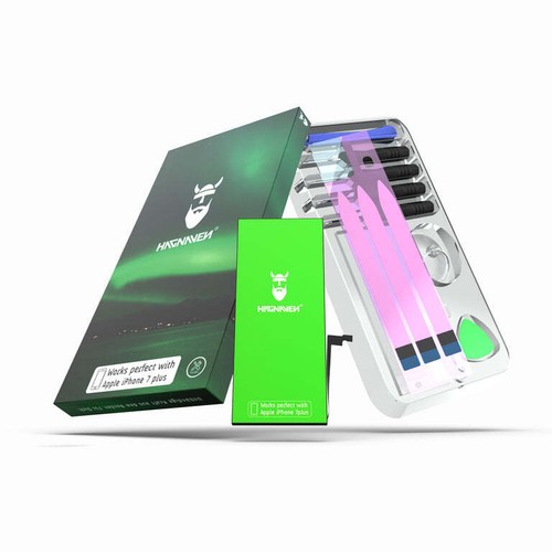 Batterie HAGNAVEN® pour original Apple iPhone batterie de rechange kit d'outils + instructions - Photo 15 sur 22