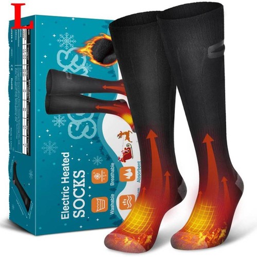 Beheizbare Socken Fußwärmer Beheizte Socken Winter Unisex Heizsocken mit Akku DE - Bild 20 von 20