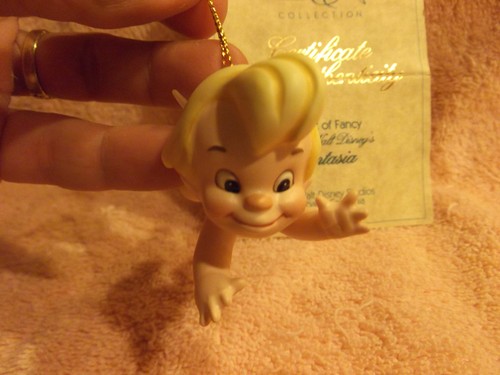 Disney WDCC Fantasia Flight of Fancy Ornament Cupid Figurine Walt Disney COA - Picture 4 of 6