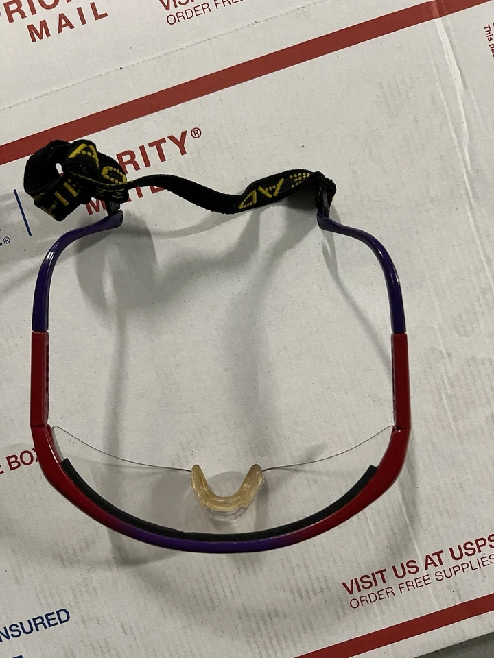 Gafas de seguridad vintage HEAD PI Z87 raqueta baloncesto tenis ciclismo + correa Foto 3 de 4