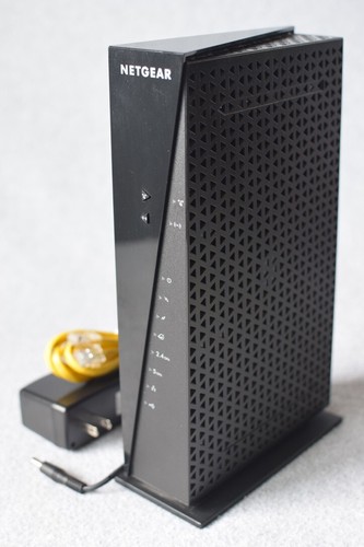 NETGEAR AC1750 C6300 Wi-Fi DOCSIS 3.0 Cable Modem Router w/ Ethernet Cable - Picture 2 of 11