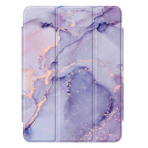Case For iPad Air 5th 2022/ Air 4th 2020 10.9'' Translucent Frosted Back Cover - Bild 10 von 17