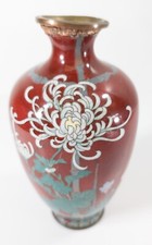 景泰蓝古董原始1900-1940 年日本花瓶| eBay