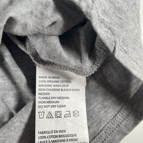 Prana Shirt Damen Large Journeyman Tee 2.0 Keep Topfpflanze grau gelb - Bild 10 von 11