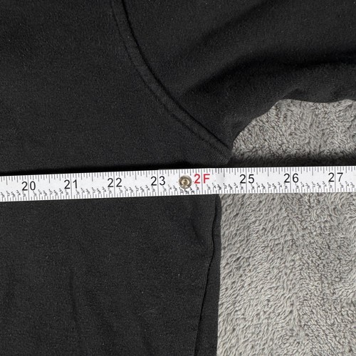 Vintage Y2K 2000's Rocawear XL Black Sweatshirt Spellout Logo Hip Hop Streetwear - Picture 9 of 9