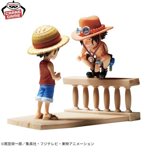 One Piece World Collectible Figure Log Stories Luffy & Ace BANPREST Unopened - Picture 5 of 10