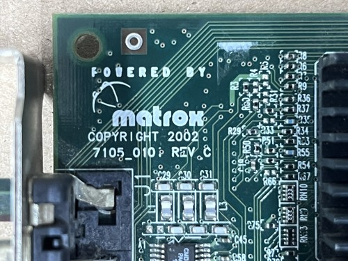 Matrox MGI G45X4QUAD-B 7105-0101 Rev: c Video Card - Picture 5 of 5