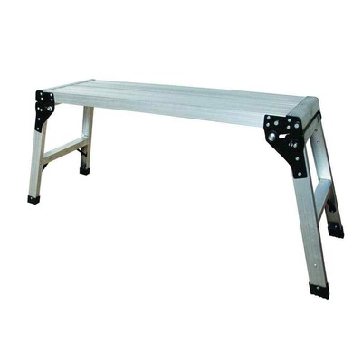 USA,Jobsite Series 39-in. Portable Work Platform, Aluminum Step Stool for Adults