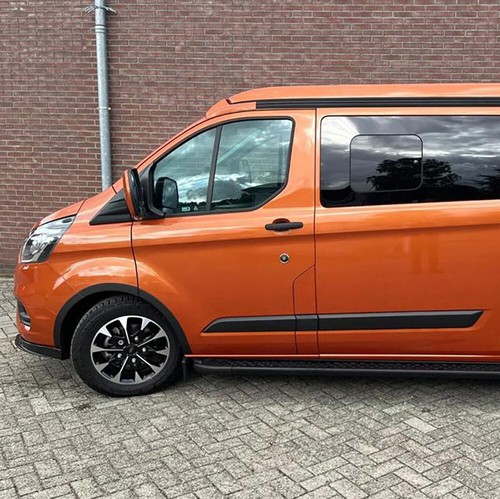 Protector paso rueda molduras paso rueda compatible con FORD Transit Custom desde 2018 hasta 2023 - Imagen 3 de 19