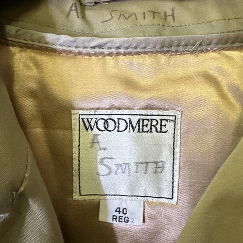 Woodmere Herren Trenchcoat Gr. 40 R herausnehmbares Futter hellbraun supernatural Vintage - Bild 3 von 8