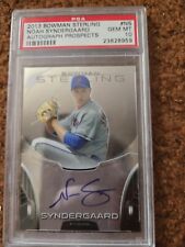 2013 Bowman Sterling Prospect Auto Noah Syndergaard RC Rookie PSA 10 GEM MINT 💎
