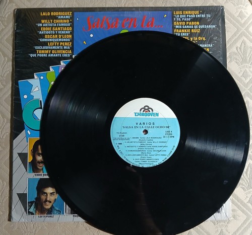 Various - SALSA EN LA CALLE 8 '90 (1990 TH) Vinyl - USED Good - Picture 3 of 3