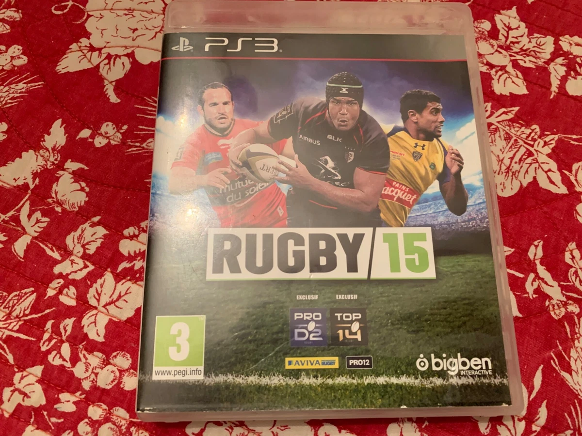 Rugby 15 Game PS3 Complete Mint eBay