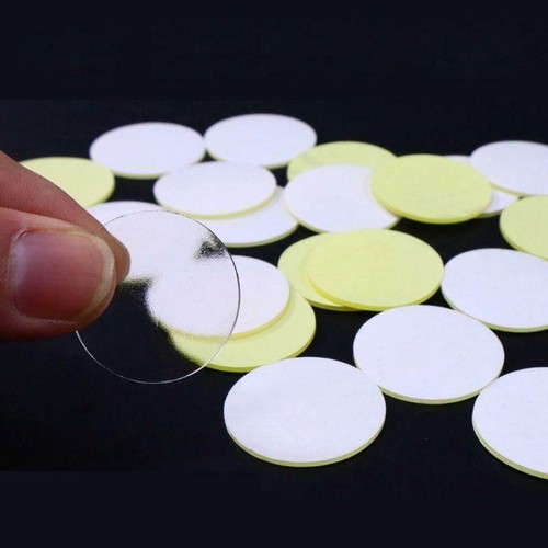 100Pcs Clear Invisible Balloon Glue Points Double Sided Adhesive Dots Stickers - Picture 4 of 9