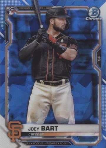 2021 Bowman Chrome Joey Bart Rookie Card Giants | eBay