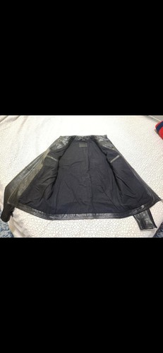 all saints leather biker jacket mens medium - Picture 8 of 8