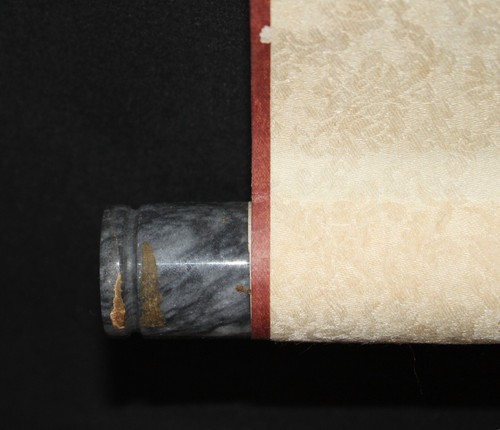 Japanese Hanging Scroll of Calligraphy with the Buddhist Sutra  k1632 - Picture 16 of 23