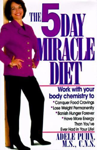 5-Day Miracle Diet - Hardcover By Puhn, Adele - GOOD - Picture 1 of 1