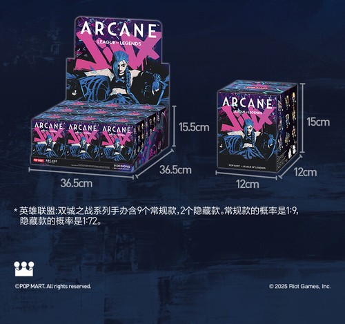 Authentic League of Legends Arcane Figure Series Confirmed Blind Box Figure Toy - Picture 21 of 33