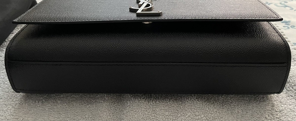 Authentic YSL Saint Laurent Medium Kate Crossbody Bag Black