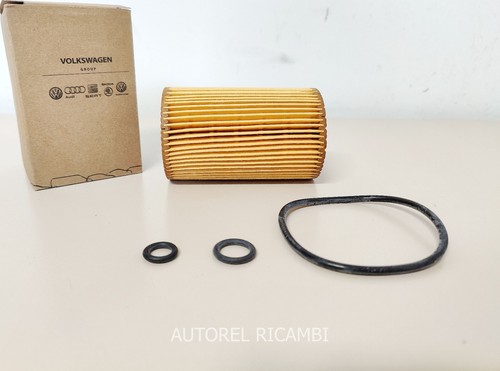 FILTRO OLIO ORIGINALE AUDI A1-A3-A4-A5-A6-Q3-Q5-TT-SEAT IBIZA-LEON-SKODA-VW - Foto 3 di 9