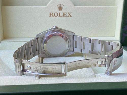 Rolex 36mm Datejust Steel White Roman 116200 Lab Gro Diamond Bezel for 126284RBR - Picture 9 of 12