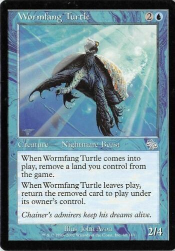 4 Wormfang Turtle - 4x x4 - LP - Judgment - SPARROW MAGIC - mtg - - Picture 1 of 1