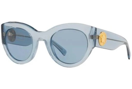 GENUINE Versace 4353 Blue Replacement Lenses 51 mm Green 5287 - Bild 2 von 2