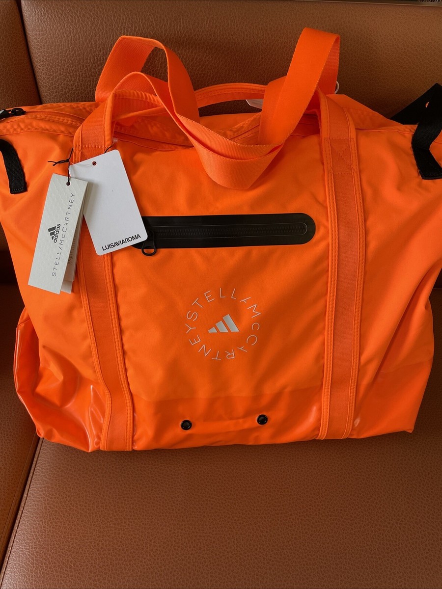 Adidas Stella McCartney Women's Bright Crew Orange Logo