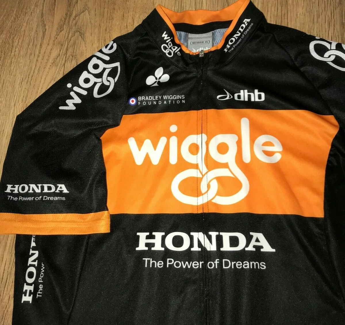 Wiggle Honda DHB womens cycling jersey size 16 eBay
