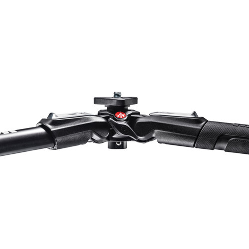 Manfrotto MVH500AH Fluid Video Head with MT190X3 tripod - Picture 7 of 9