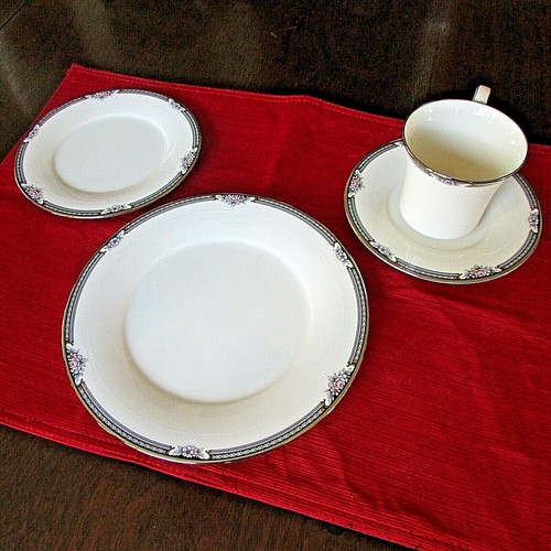 Noritake fine china discontinued HALIFAX 7729 OPEN STOCK NEW - Picture 2 of 7