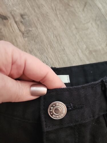 Pacsun Shorts Women's Girls Size 22 Black Low Rise Short Denim NWT NEW Ships $0 - Picture 2 of 5