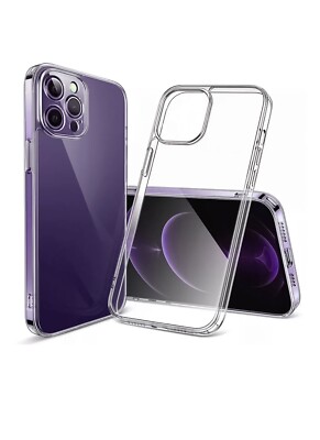 (10 Pack) iPhone 14 Pro Max Clear Case/Jelly Case