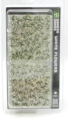 Gamers Grass GGF-WH White Flowers [70x] (Flower Tufts) Wild Vegetation Plants