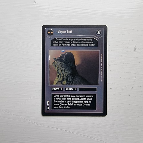 Star Wars CCG Decipher Premiere Edition Dark Side Trading Cad Singles - Picture 116 of 186