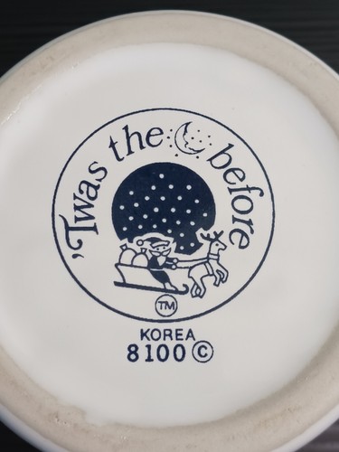 Brocca porta zucchero e crema vintage Noritake notte prima di Natale Corea HTF rara - Foto 10 di 22