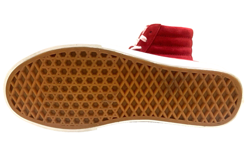 Vans SK8 HI Sneakers Reissue Suede Scooter Red Mens Size US 8 Unisex 721356 - Bild 5 von 6