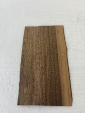 Walnut wood veneer 4" x 8" raw no backer 1/42" thickness thin with sapwood