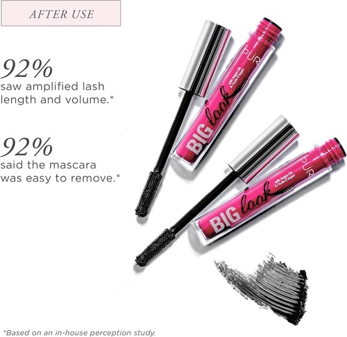 PÜR Big Look Mascara with Argan Oil, Lifts And Volumises The Look of Lashes, Nou - Picture 6 of 9