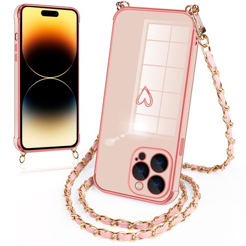 Für iPhone 16 15 14 13 Pro Max 12hülle mit Band Handykette Magnetisch Case Cover - Picture 12 of 18