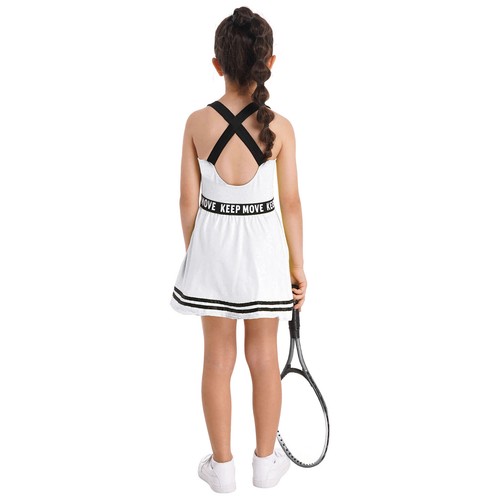 DE Mädchen Tennisbekleidung Sportkleid Freizeitkleid Tenniskleid Sport Kleid - Bild 16 von 63