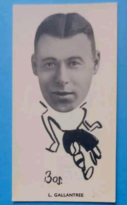 LESLIE GALLANTREE GATESHEAD SINCLAIR WELL KNOWN FOOTBALLERS 1938 KARTE Nr 46